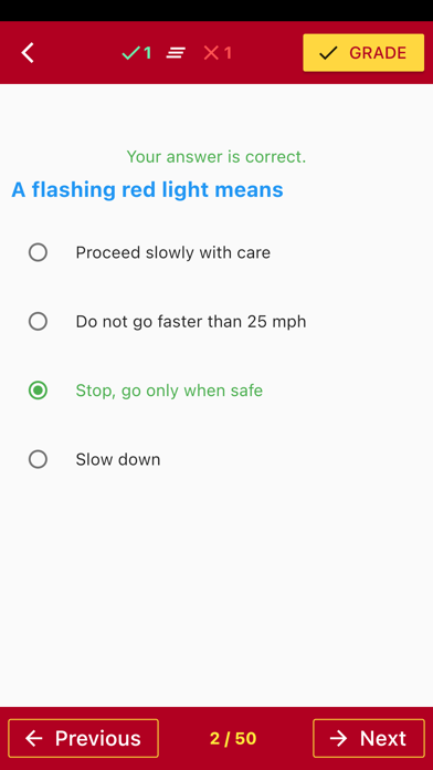 Indiana Basic Driving Test應用截圖