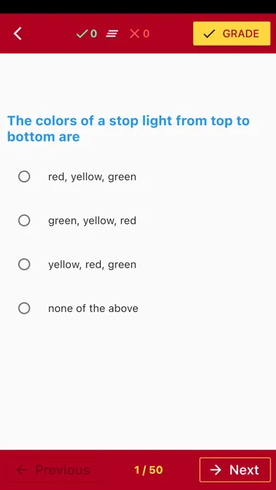 Michigan Basic Driving Test Screenshots