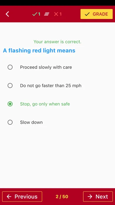 Ohio Basic Driving Test应用截图