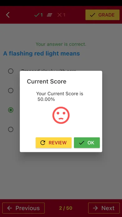 Ohio Basic Driving Test应用截图
