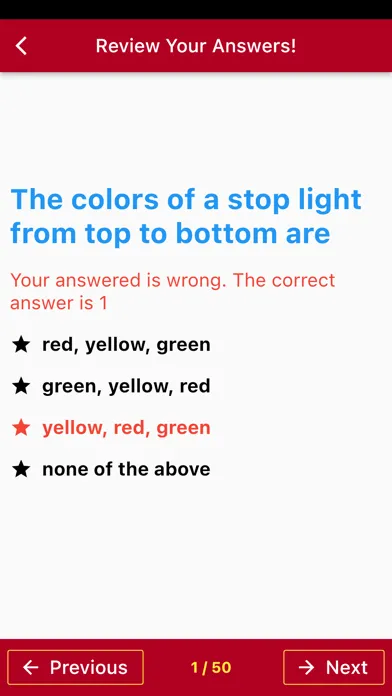 Ohio Basic Driving Test应用截图
