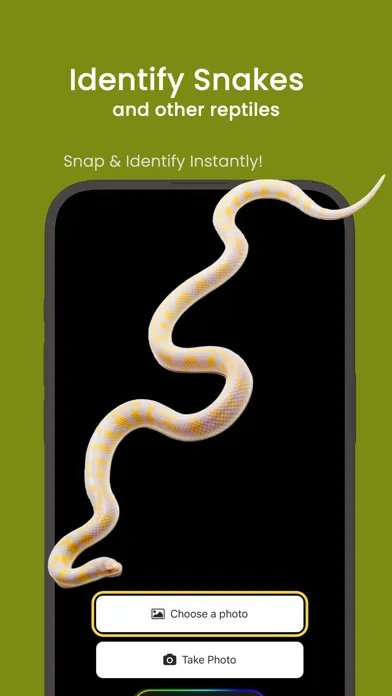 ภาพหน้าจอของ Snake ID - reptile identifier