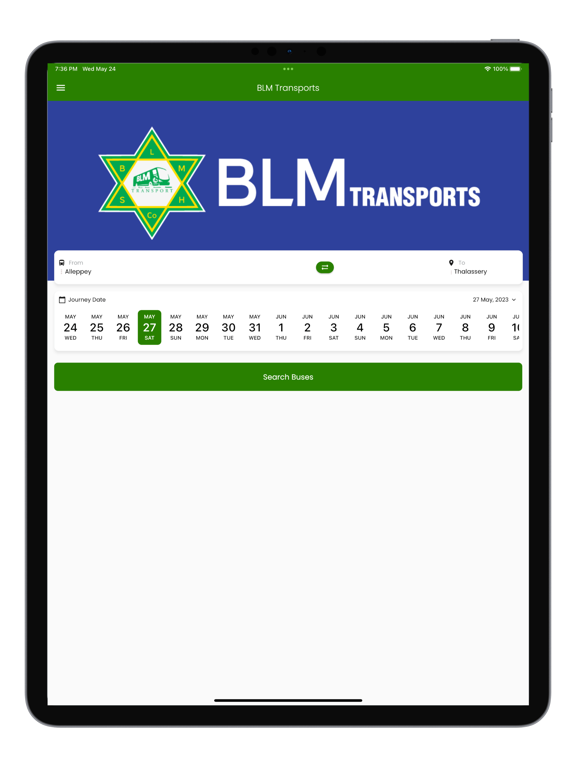BLM Transports iPad  স্ক্রিনশট