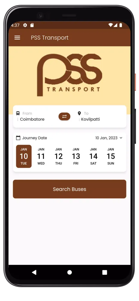 PSS Transport Screenshots