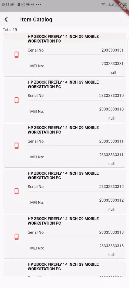 Ezen Inventory スクリーンショット