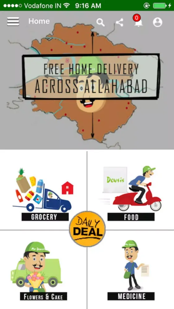 Captures d'écran de MrDewsis Food&Grocery Delivery