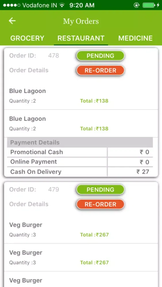 Captures d'écran de MrDewsis Food&Grocery Delivery