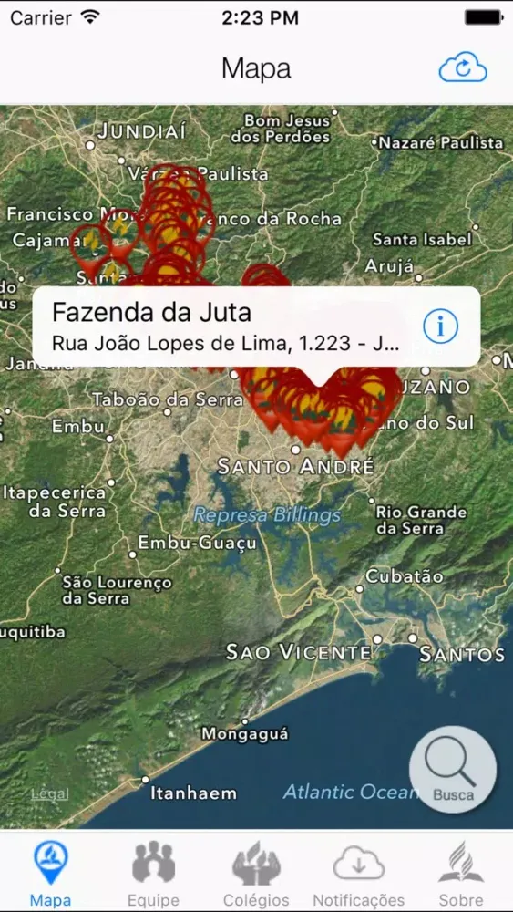 Ảnh chụp màn hình của Paulista Leste