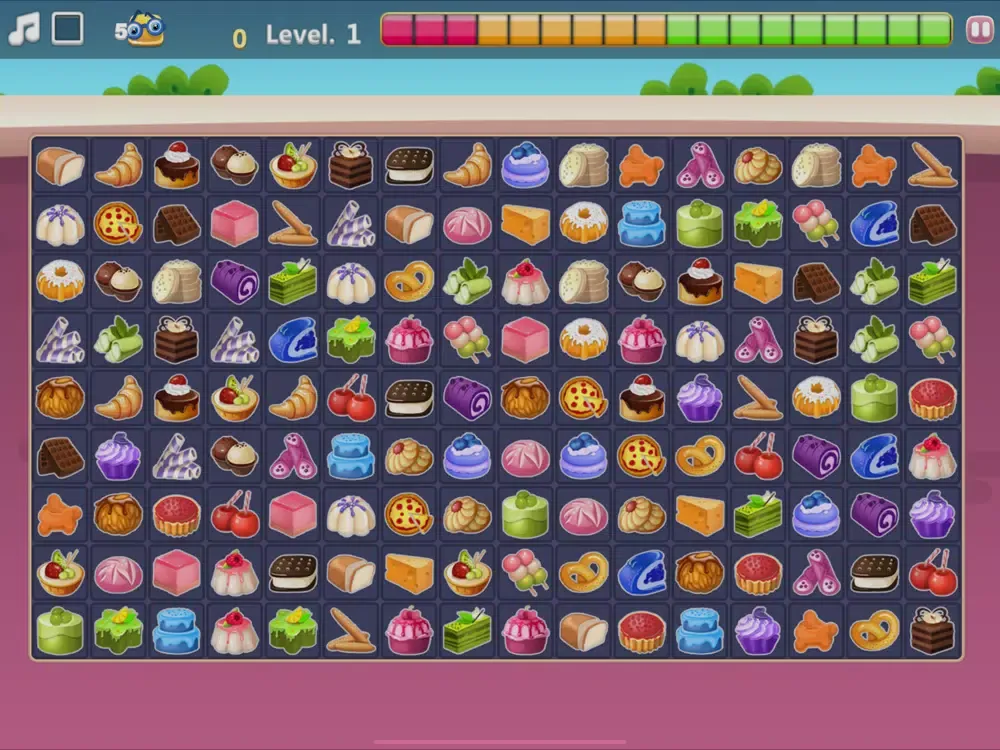 Tangkapan skrin Onet Connect Fruits Deluxe iPad 