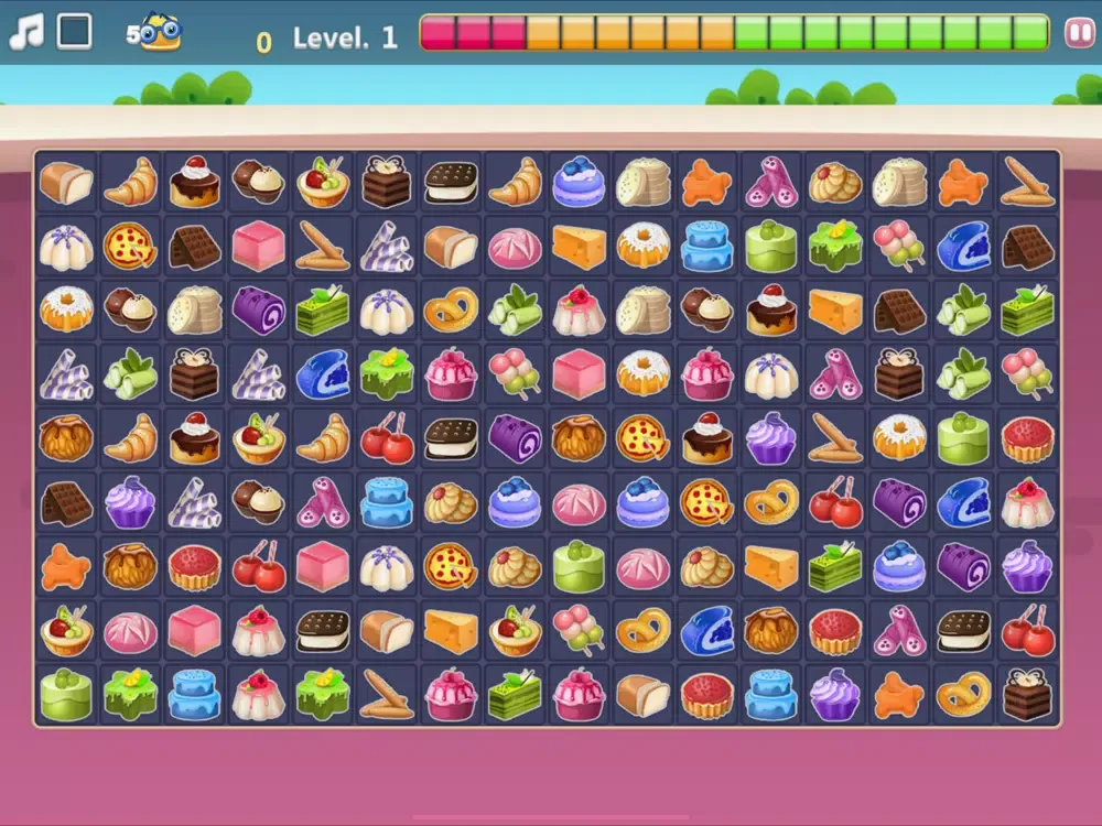 Tangkapan skrin Onet Connect Fruits Deluxe iPad 