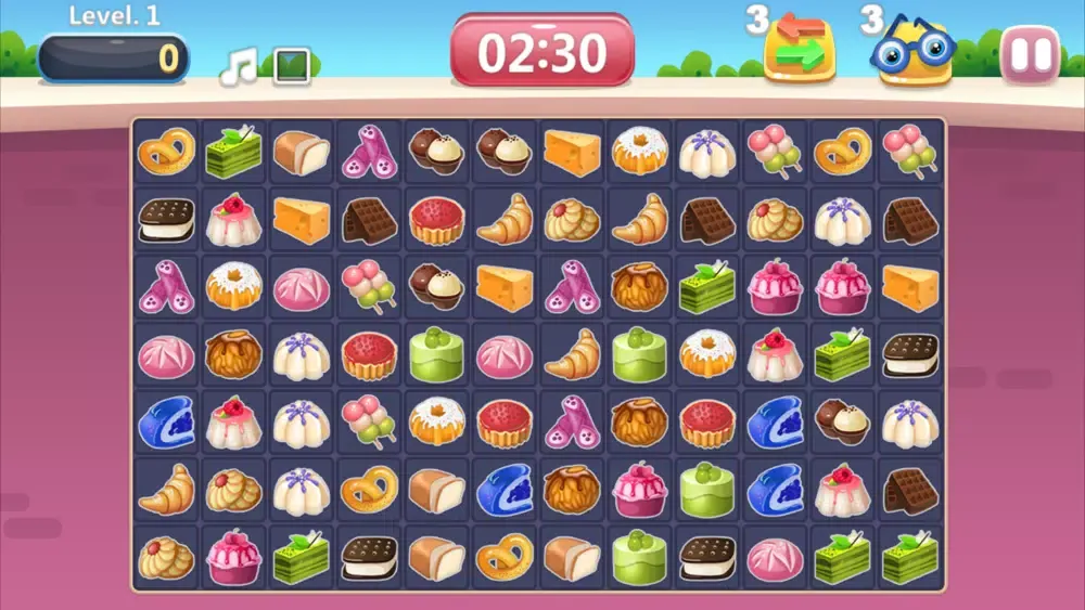 Tangkapan skrin Onet Connect Fruits Deluxe