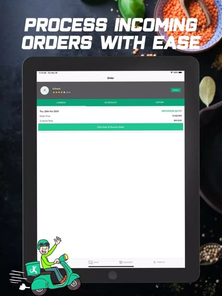 Capturas de pantalla de EzMerchant 2.0 iPad 