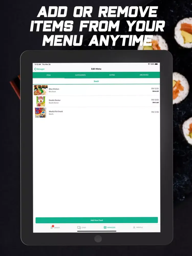 Capturas de pantalla de EzMerchant 2.0 iPad 