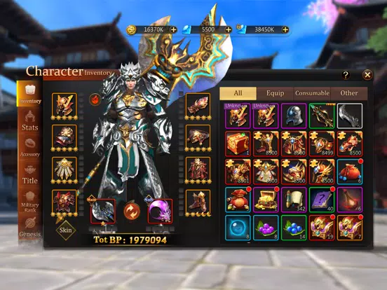 Capturas de pantalla de Dynasty Blade 2 iPad 