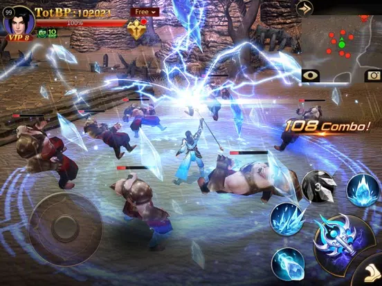 Capturas de pantalla de Dynasty Blade 2 iPad 
