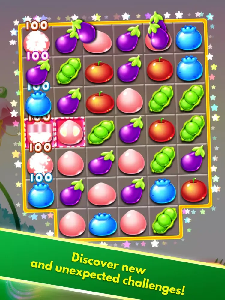 Capturas de tela do Glamour Farms: New Puzzle Match 3 Games iPad 