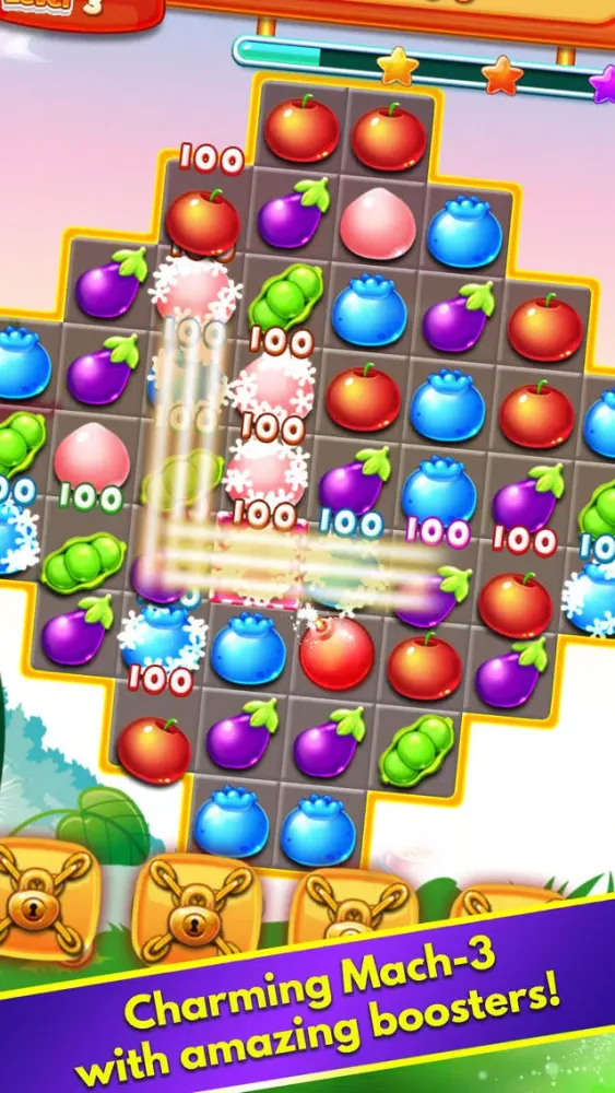 Capturas de tela do Glamour Farms: New Puzzle Match 3 Games