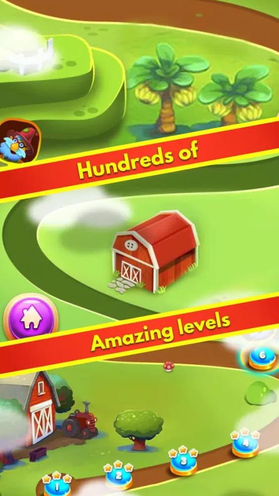 Capturas de tela do Glamour Farms: New Puzzle Match 3 Games