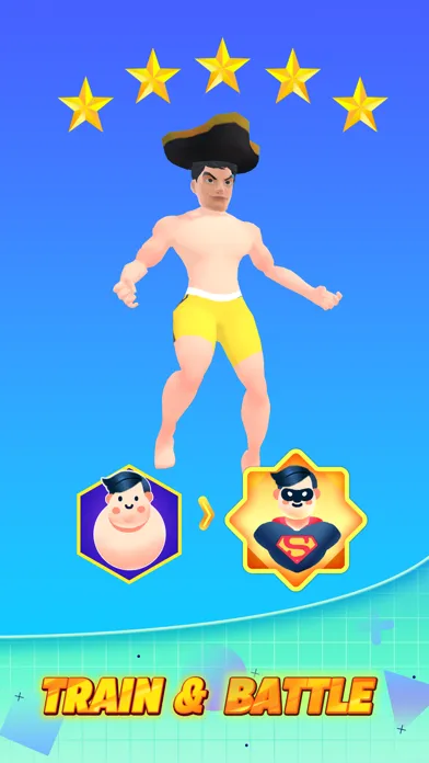 Capturas de tela do Age of Gym Heroes