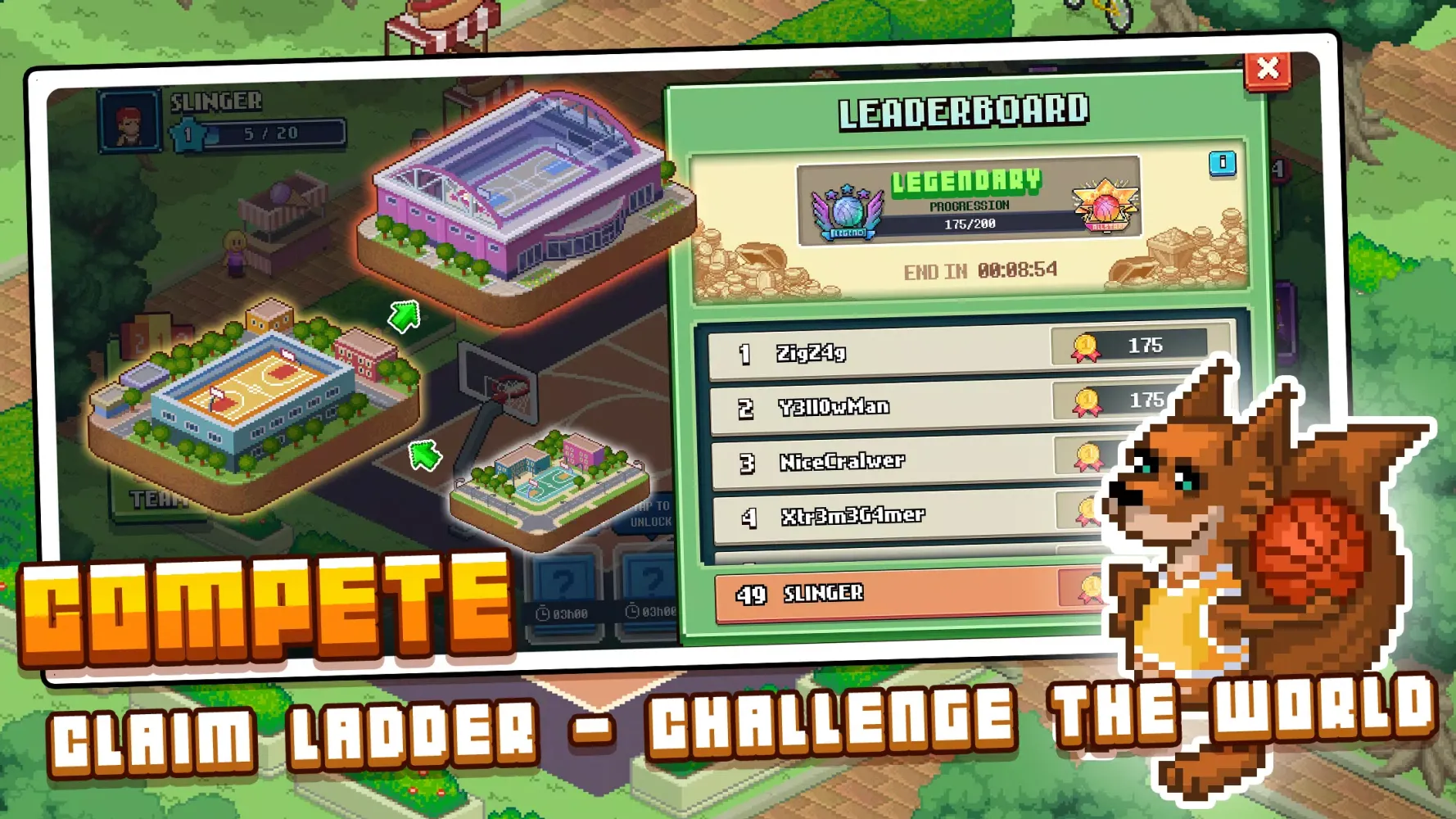 Pixel Basketball: Multiplayer Screenshots