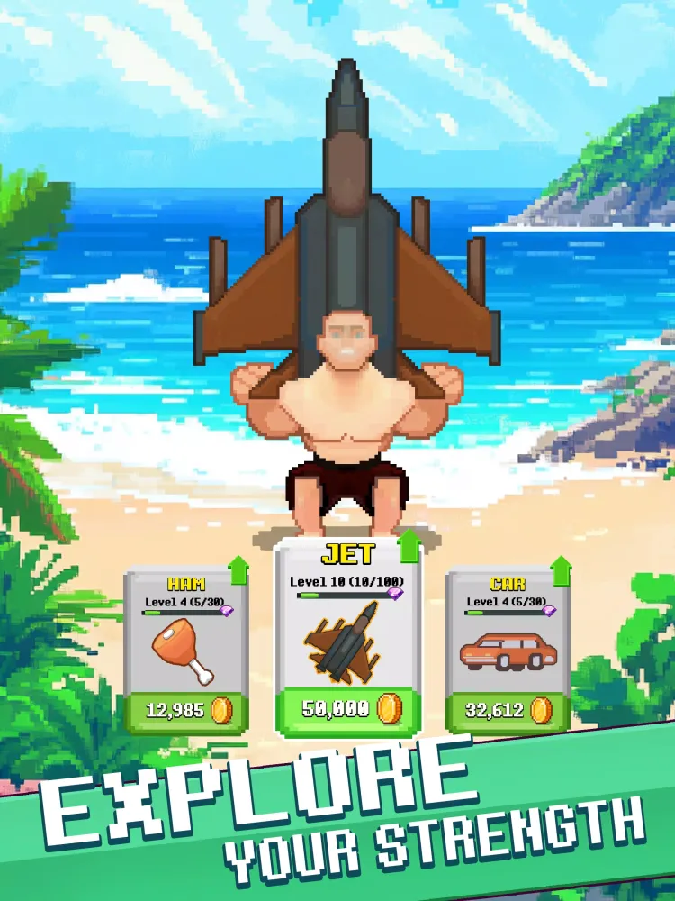 My Gym Pixel: Lifting Sim应用截图