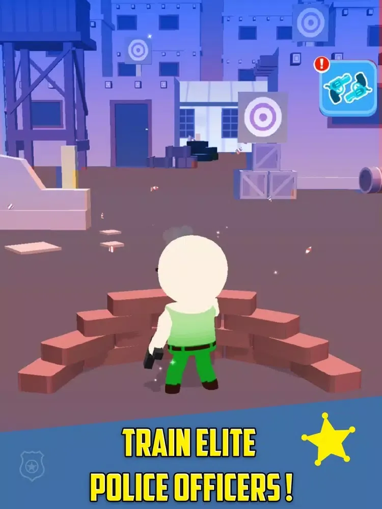 Idle Police Academy iPad  स्क्रीनशॉट