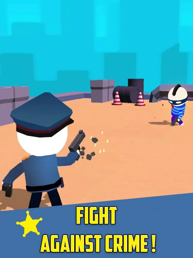 Idle Police Academy iPad  स्क्रीनशॉट