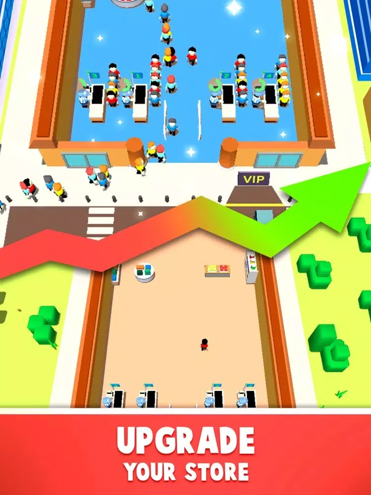 Idle Square Inc.: Mall Tycoon iPad  Screenshots