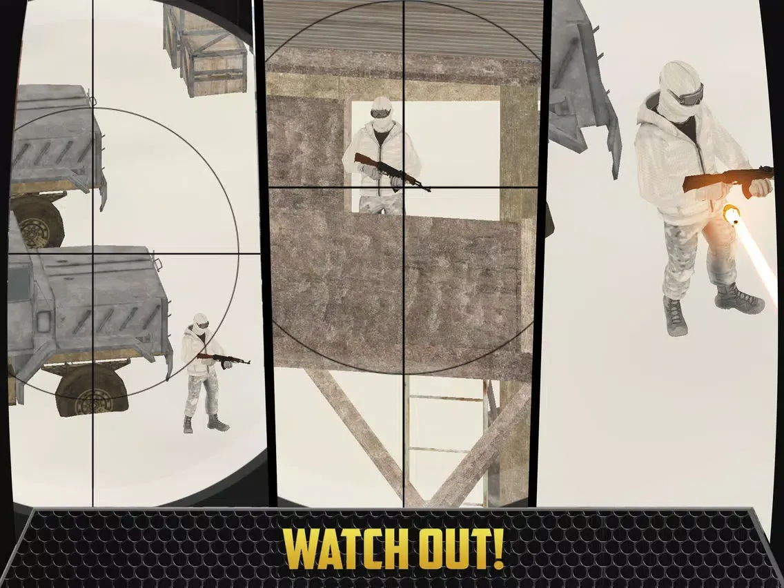 Marine Sniper 3D: The Winter Warrior iPad  Screenshots
