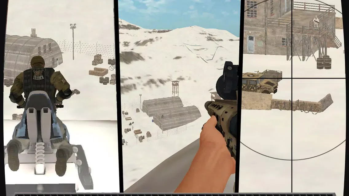Marine Sniper 3D: The Winter Warrior Screenshots