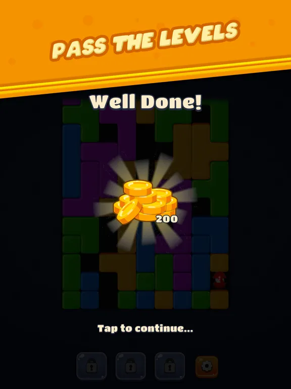 Capturas de tela do Fill Blocks! iPad 