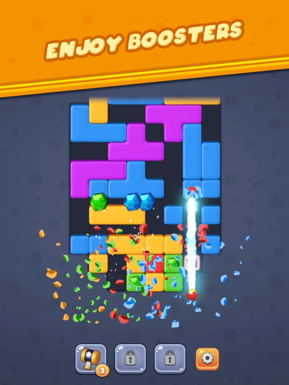 Capturas de tela do Fill Blocks! iPad 
