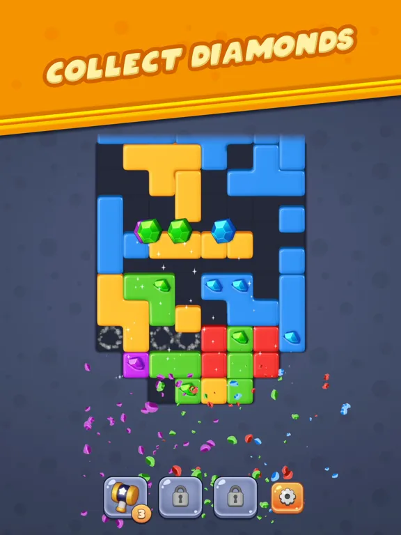 Capturas de tela do Fill Blocks! iPad 