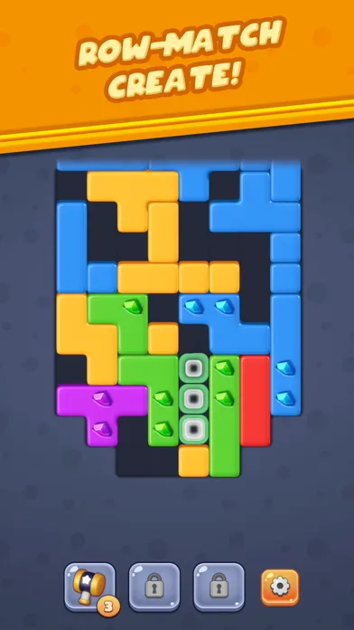 Capturas de tela do Fill Blocks!