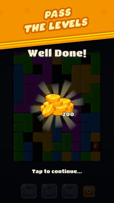 Capturas de tela do Fill Blocks!