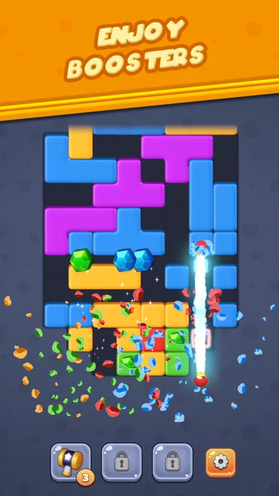 Capturas de tela do Fill Blocks!