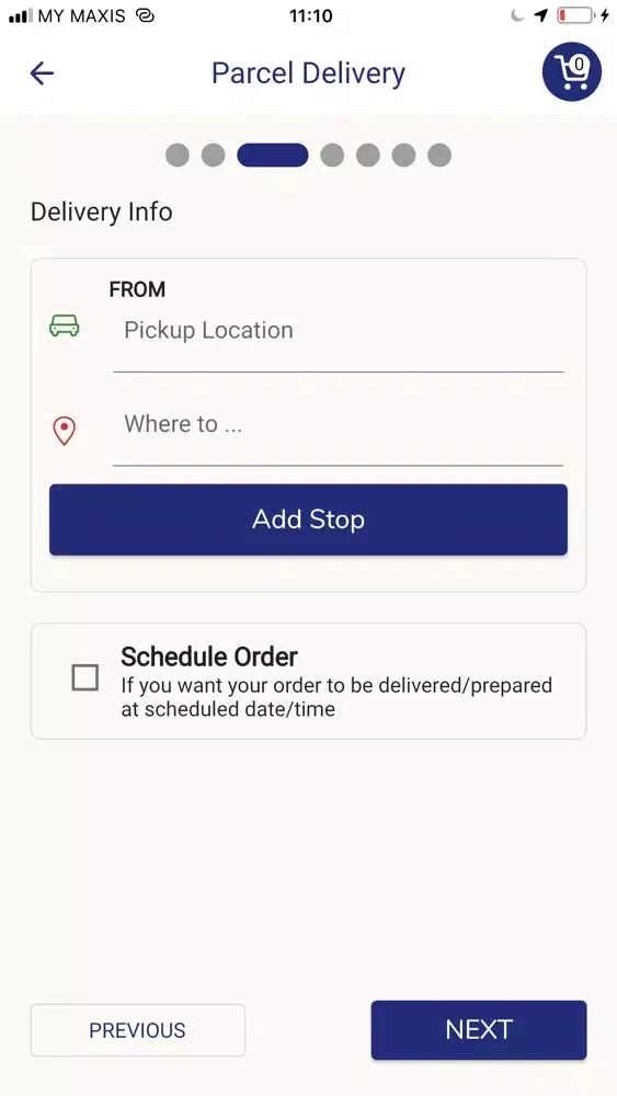 EzGo Courier Ekran Görüntüleri