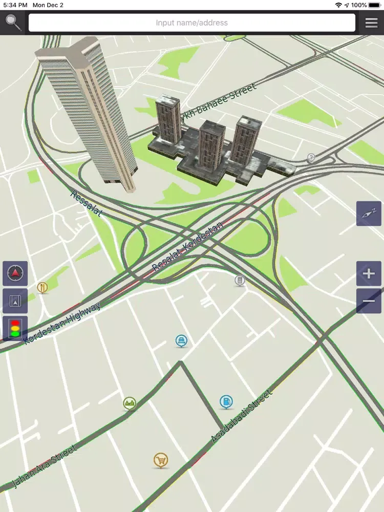 GPS Navigation Iran iPad  স্ক্রিনশট