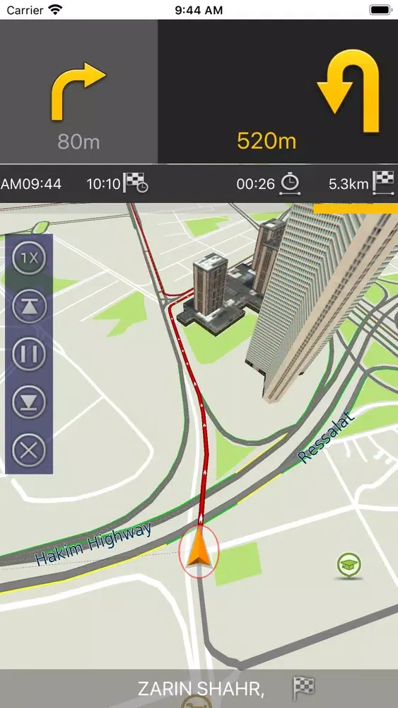 GPS Navigation Iran স্ক্রিনশট