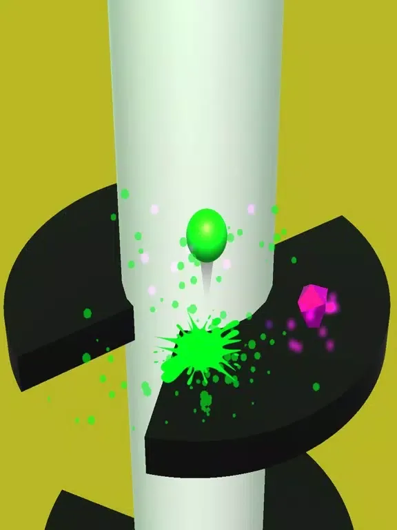 Captures d'écran de Ball Helix Jumping Game 3D iPad 