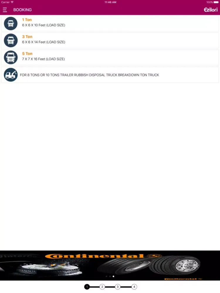 Screenshot di EZILORI DELIVERY APP iPad 