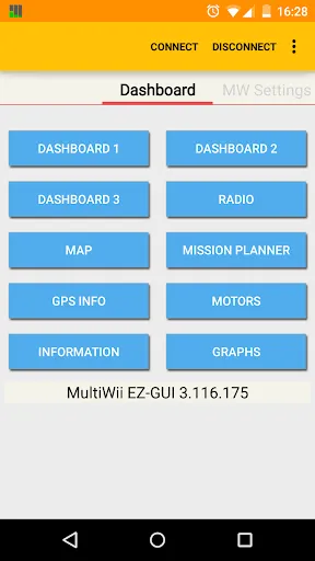 Captures d'écran de EZ-GUI Ground Station