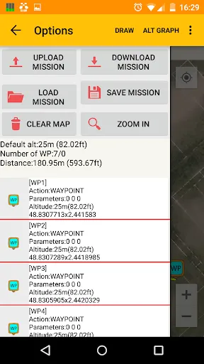 Captures d'écran de EZ-GUI Ground Station