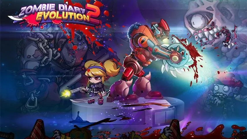 Tangkapan layar Zombie Diary2