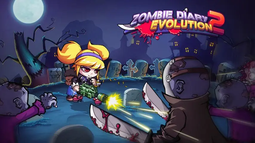 Tangkapan layar Zombie Diary2