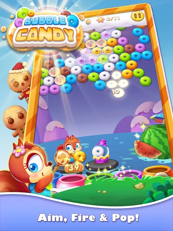 Скриншоты Bubble Candy Mania iPad 