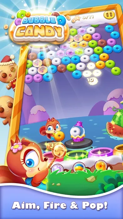 Скриншоты Bubble Candy Mania
