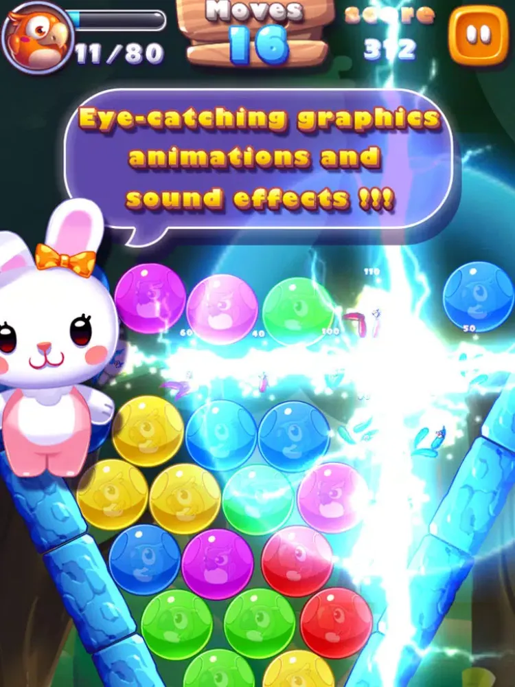 Ảnh chụp màn hình của Pop Bird Rescue iPad 