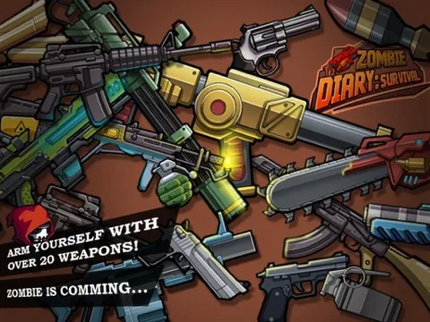 ภาพหน้าจอของ ZombieDiary iPad 