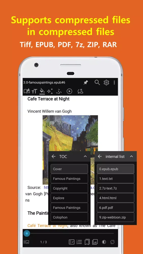 EasyViewer-PDF,epub,heic,Tiff应用截图